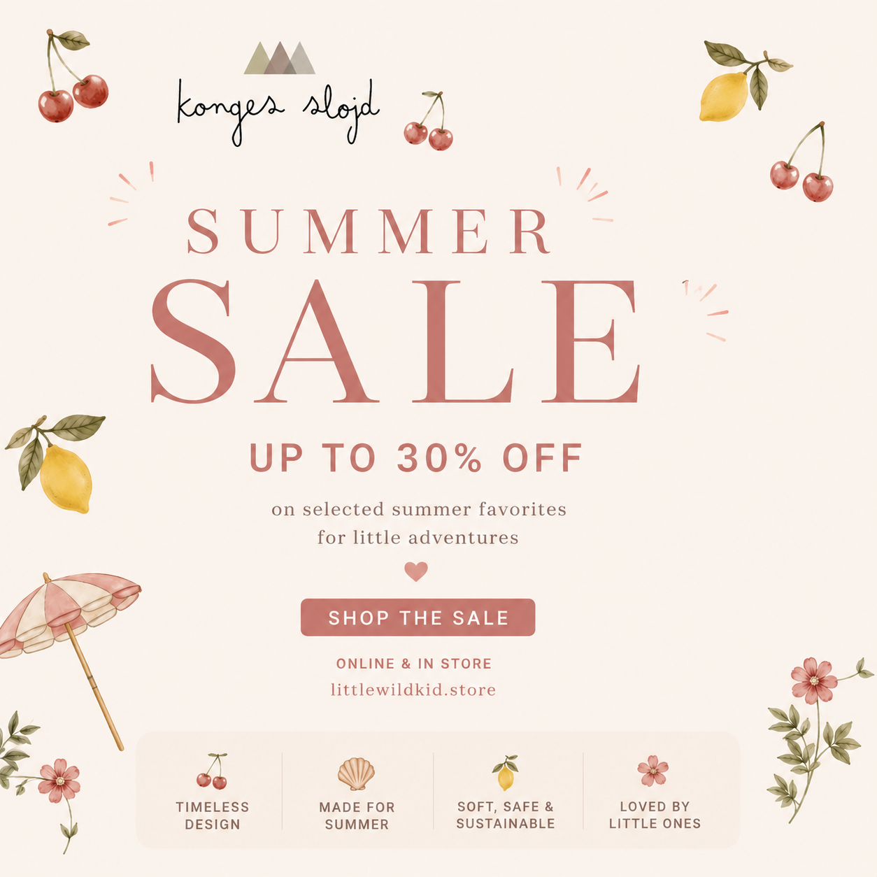 Konges Sløjd Summer Sale