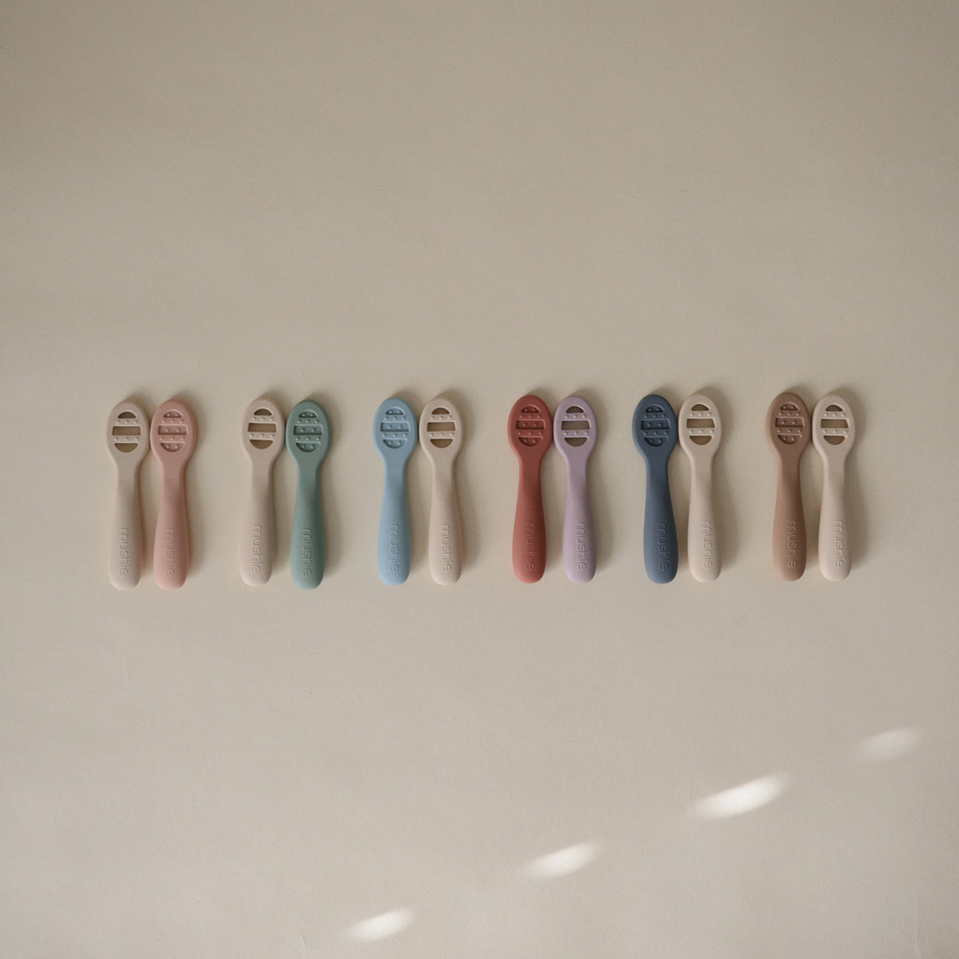 First Feeding Baby Spoons – Mushie