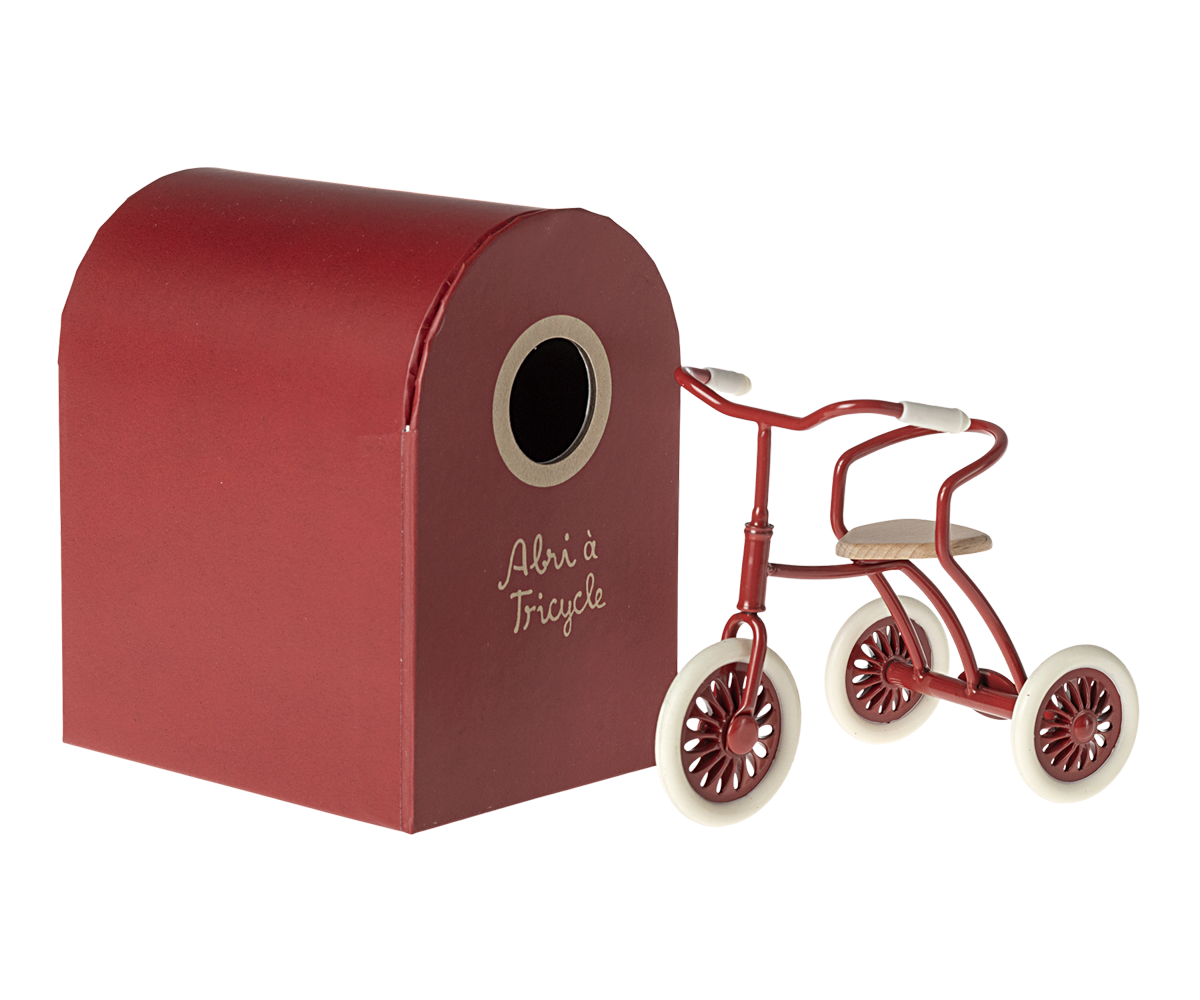 Abri a tricycle, Mouse - Red box
