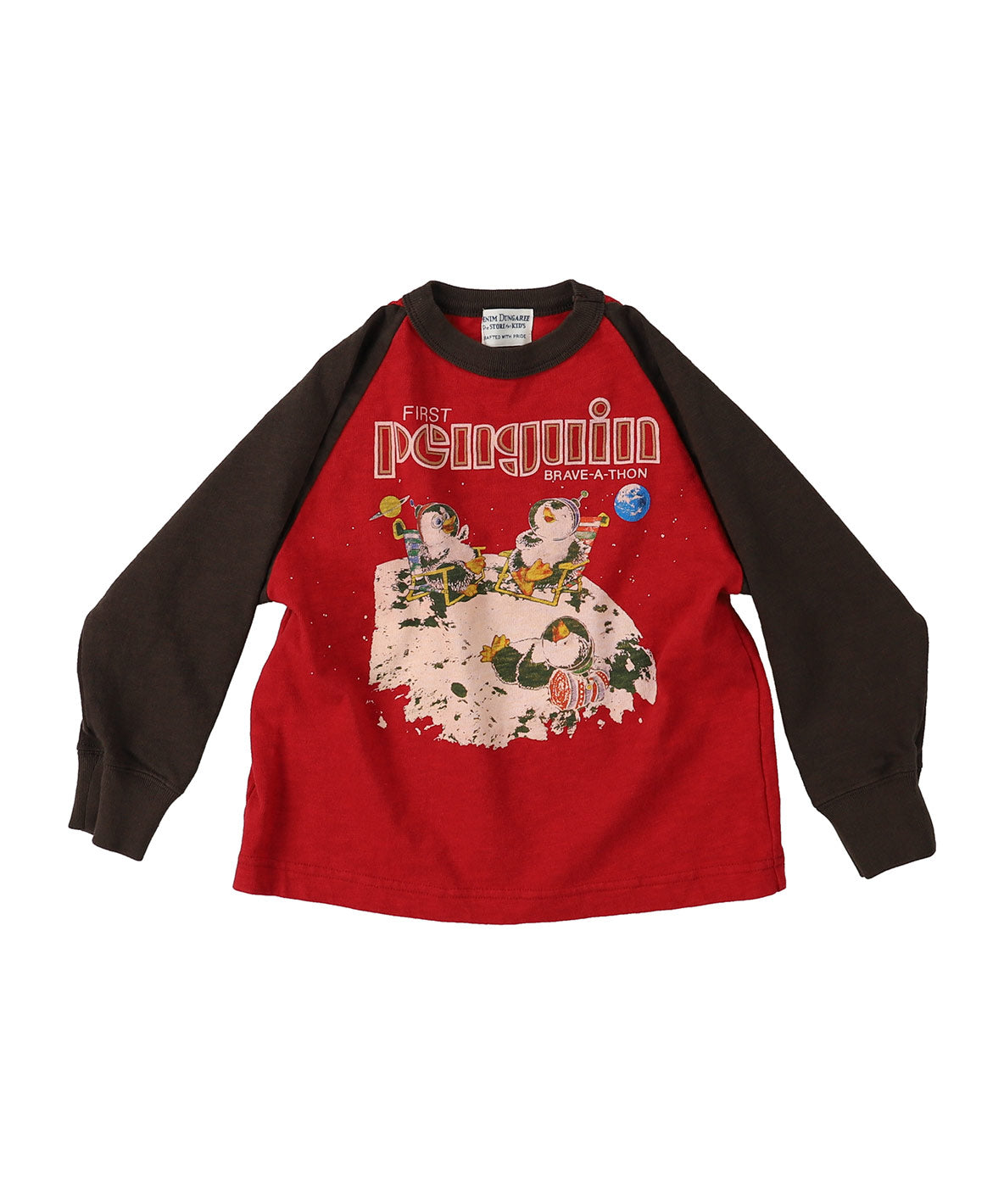 Cotton Jersey PENGUIN L/S Tee – DENIM DUNGAREE