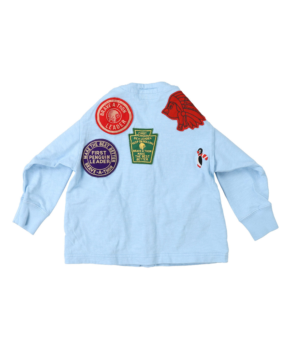 Cotton Jersey Patch Cardigan – DENIM DUNGAREE