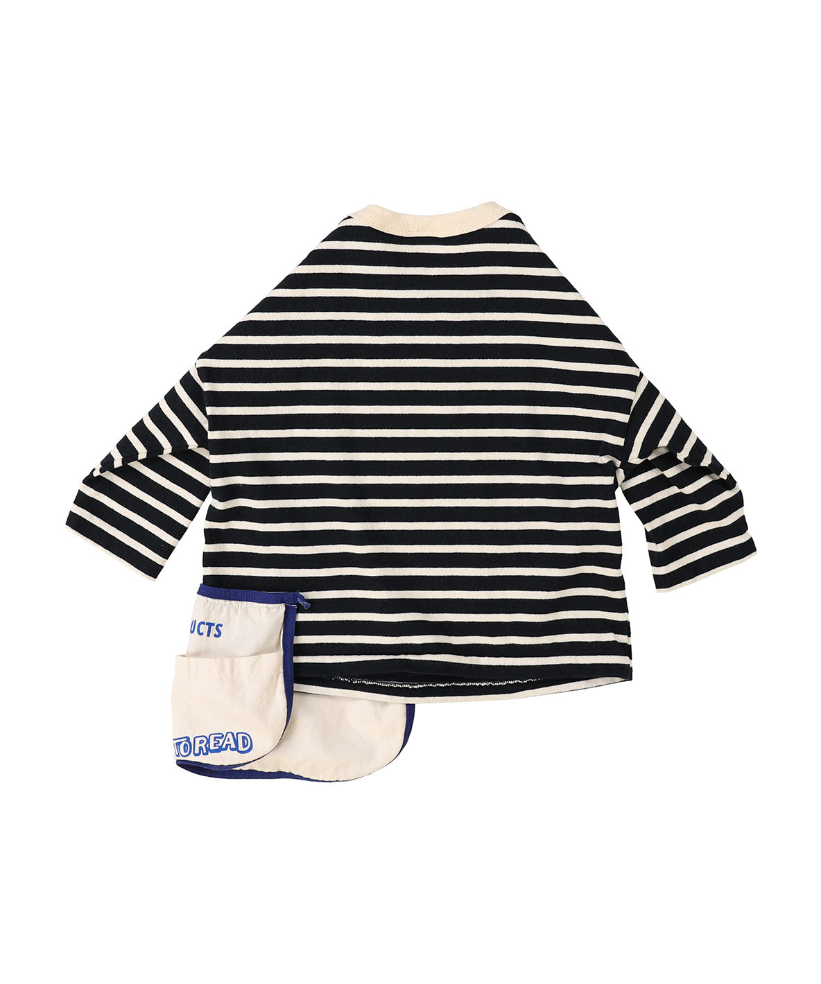 Striped Cotton Jersey Apron L/S Tee – DENIM DUNGAREE