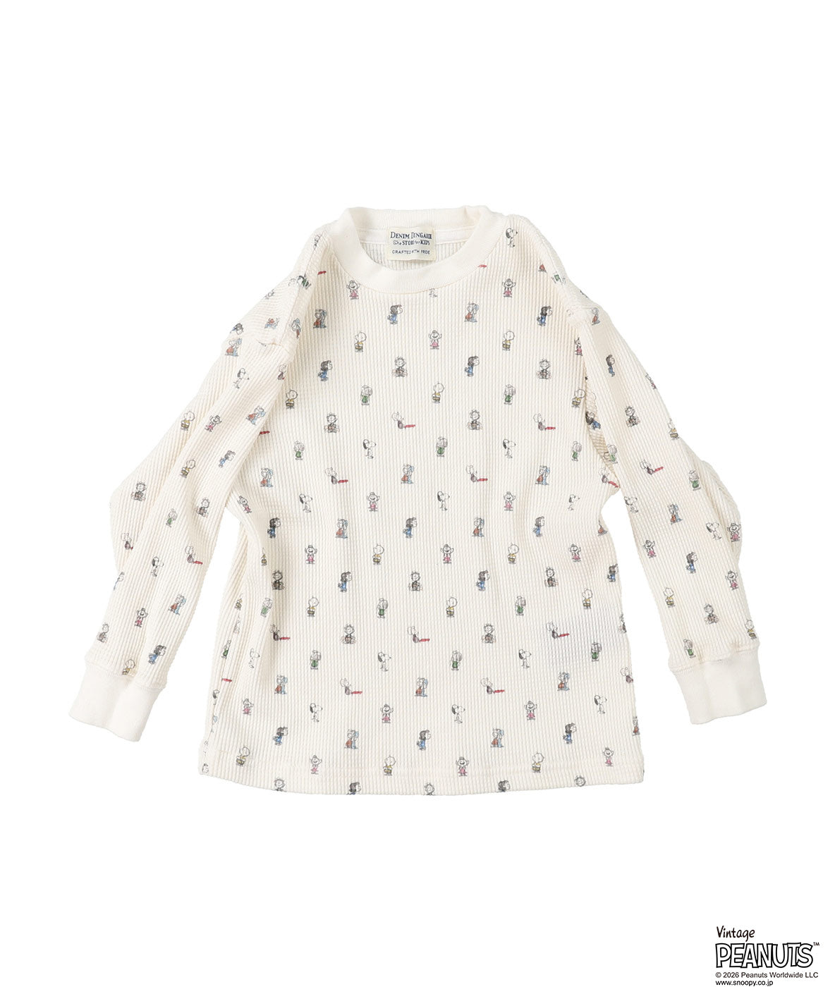 Waffle SNOOPY Tee – DENIM DUNGAREE
