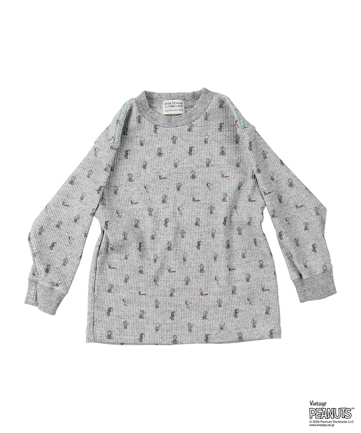 Waffle SNOOPY Tee – DENIM DUNGAREE