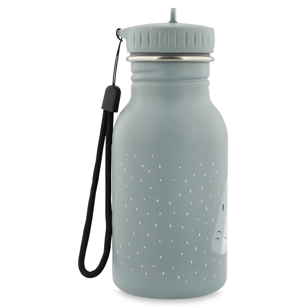 Trixie Stainless Steel Bottle 350ml - Mr. Shark side
