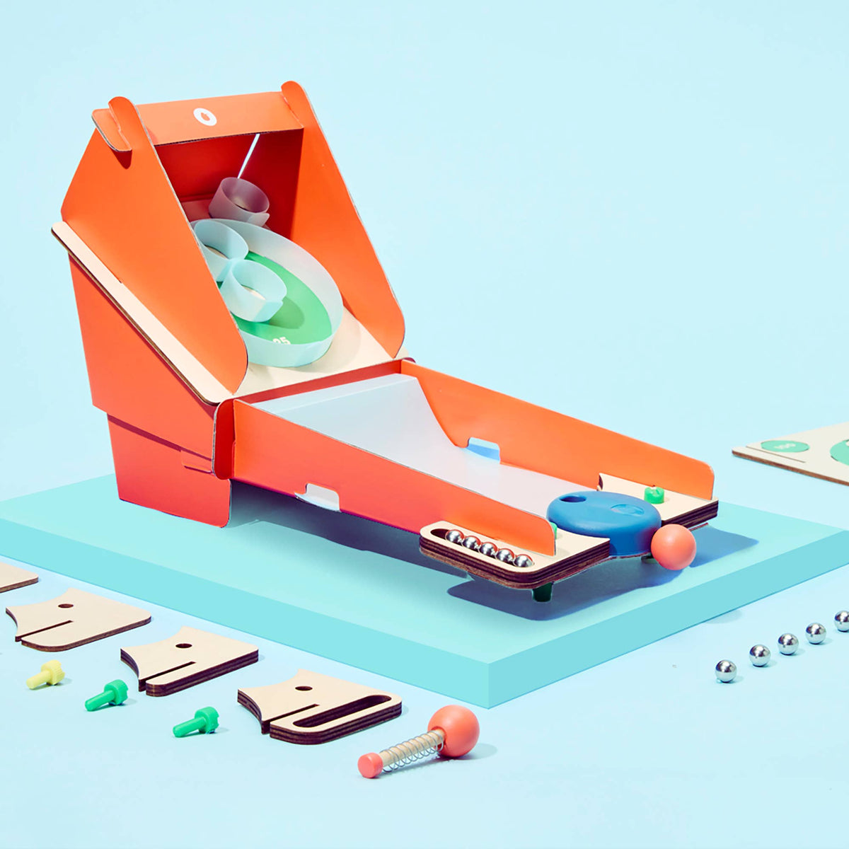 KiwiCo STEM Roller Ramp Arcade Game, view 7