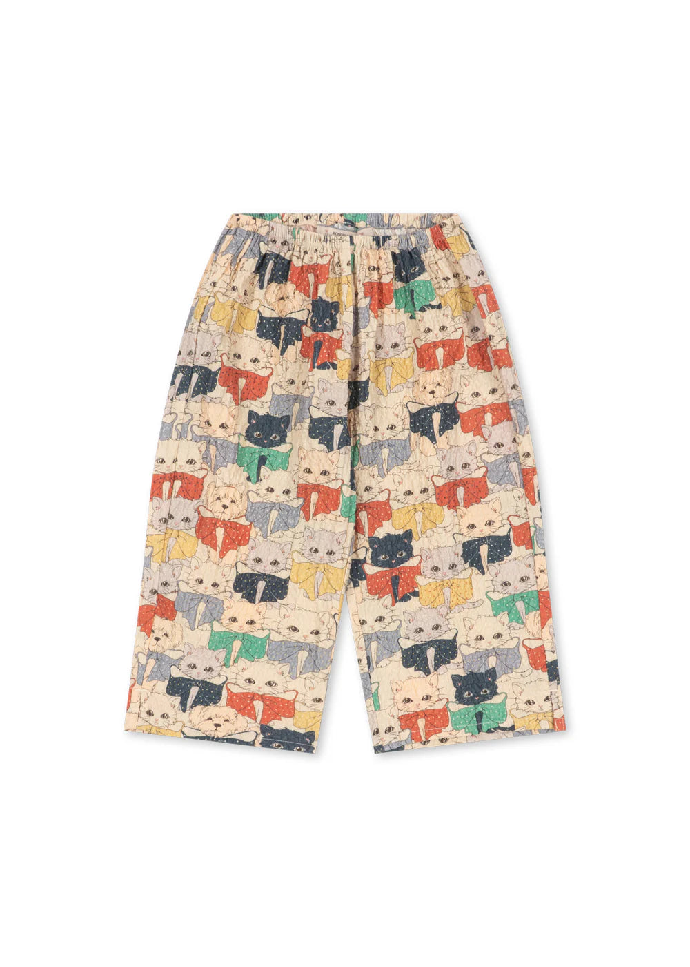 Konges Sløjd Elin Pants Like Cats and Dogs fabric close-up