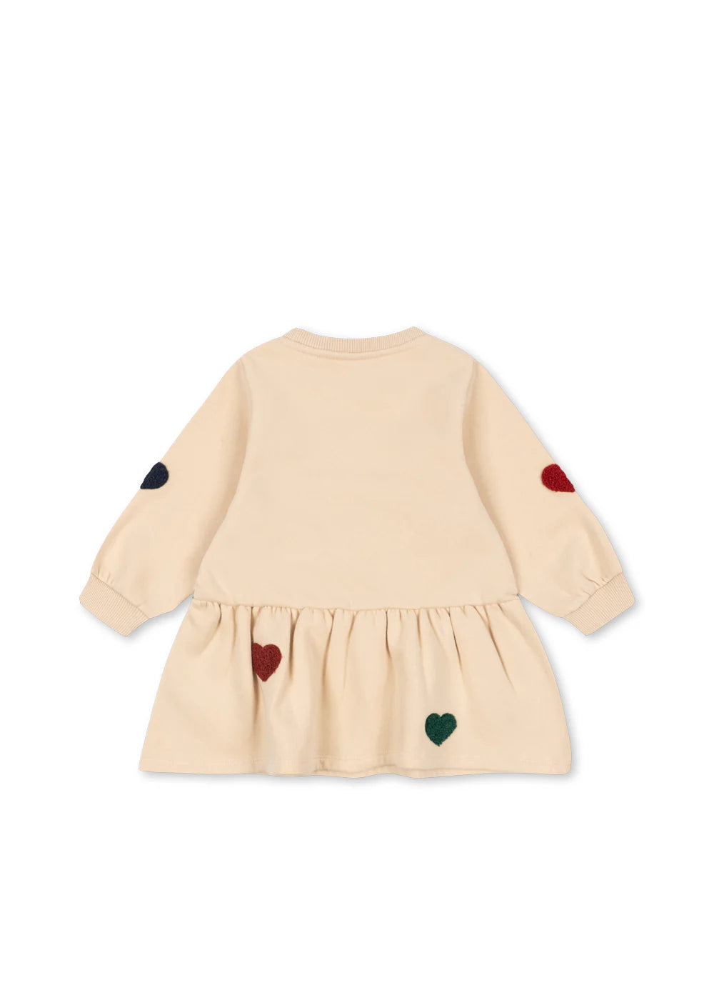 Konges Sløjd Lou Terry Sweat Dress Bon Coeur Coloré detail