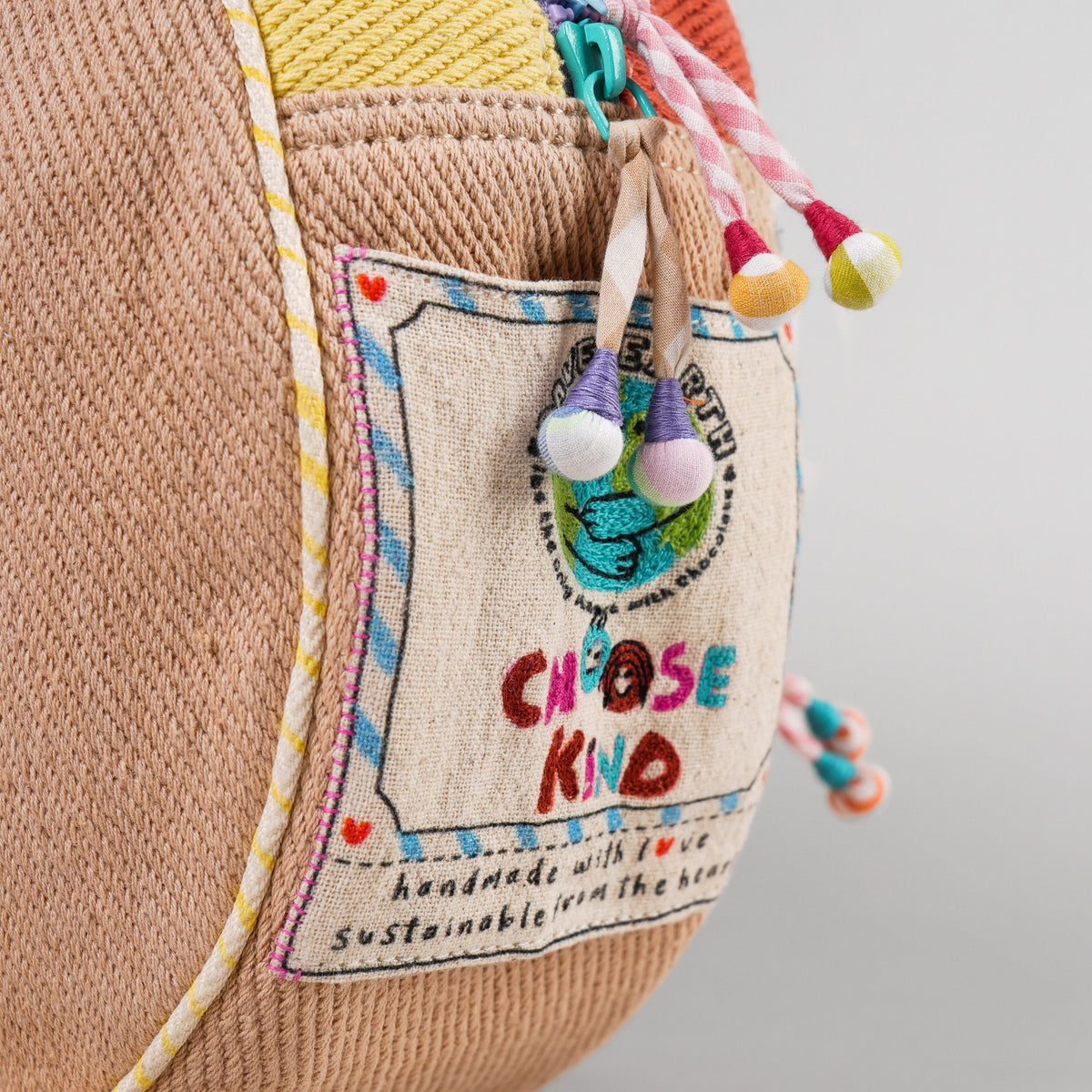 Choose Kind Gruce Pippy piggy backpack, image 4