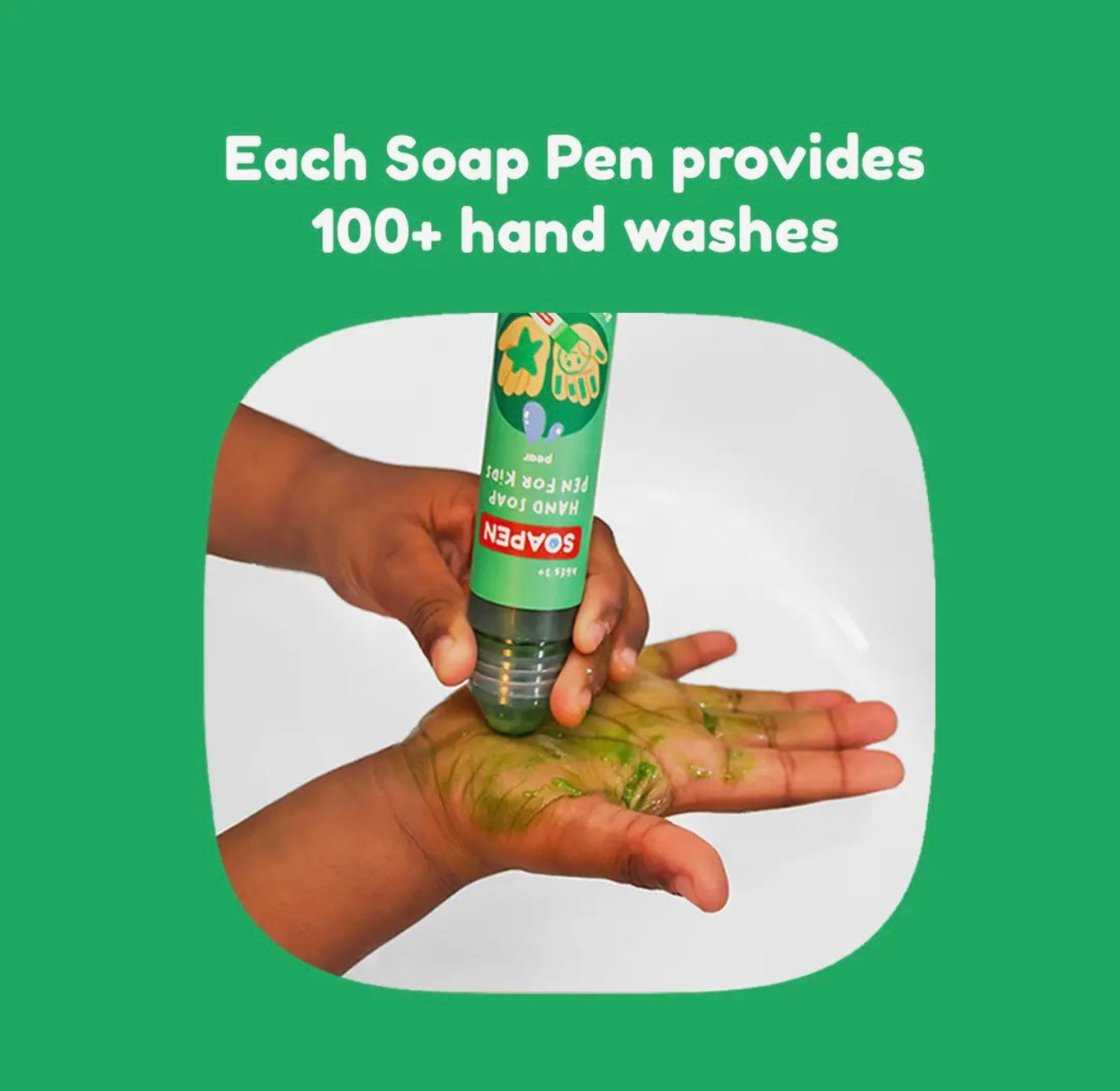 Blue - Hand Soap Pen For Kids