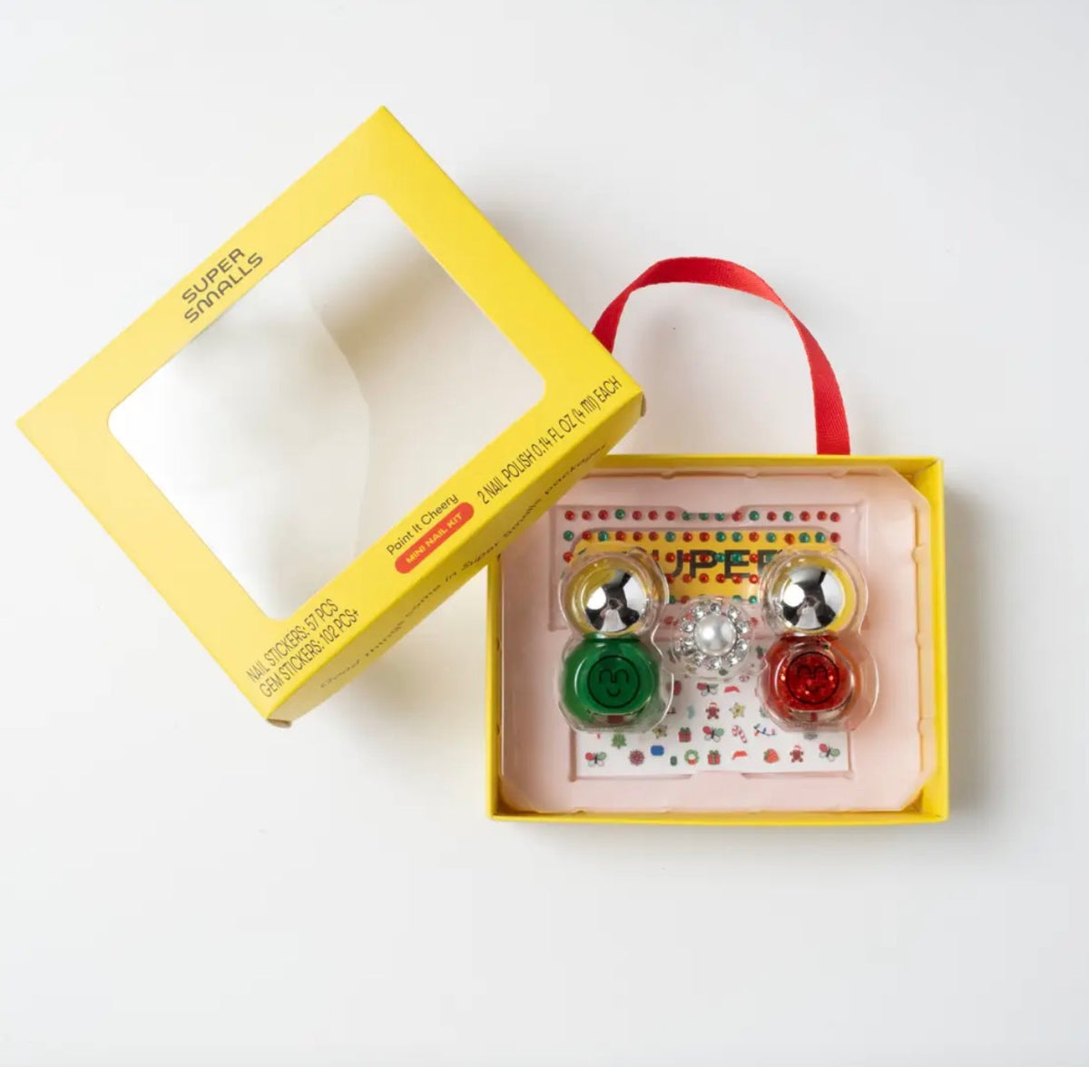 Super Smalls Paint It Cheery Mini Nail Kit, holiday kids nail polish kit