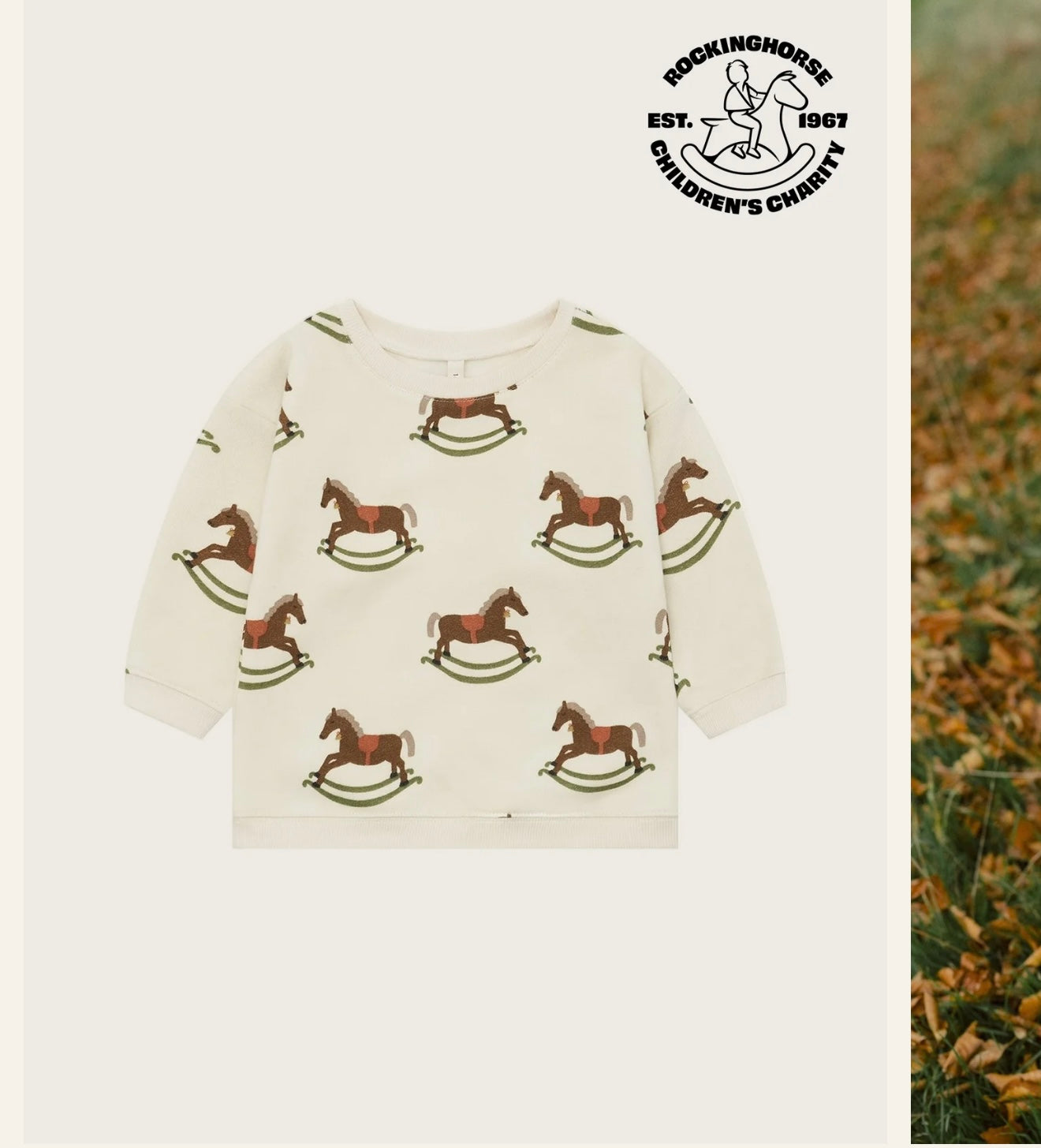 ROCKING HORSE SWEATSHIRT
