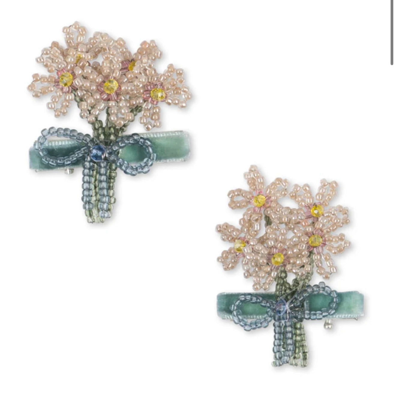 Konges Sløjd Buttercream Celebration 2 Pack Bouquet Hair Clip