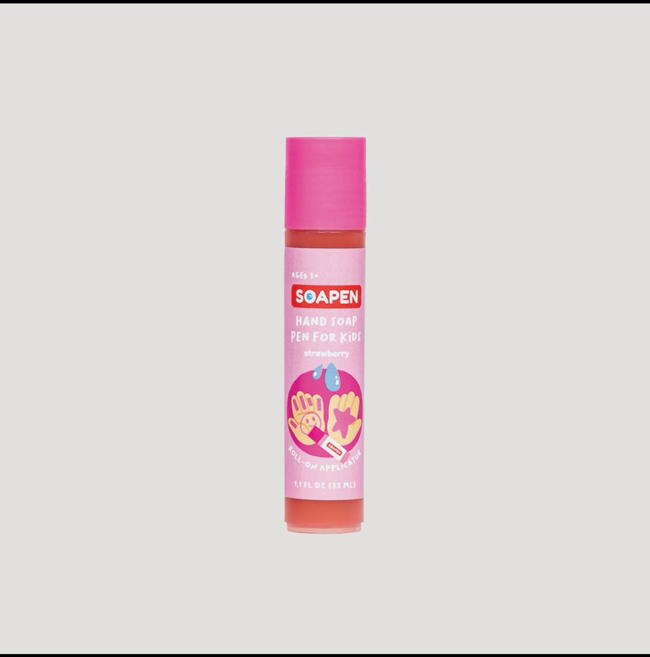 Pink - Hand Soap Pen For Kids