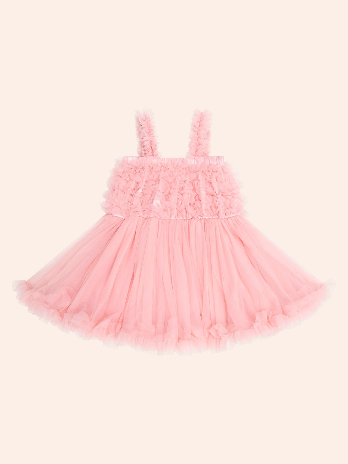 Pink Cha Cha Dress – Vintage Pink – Huxbaby