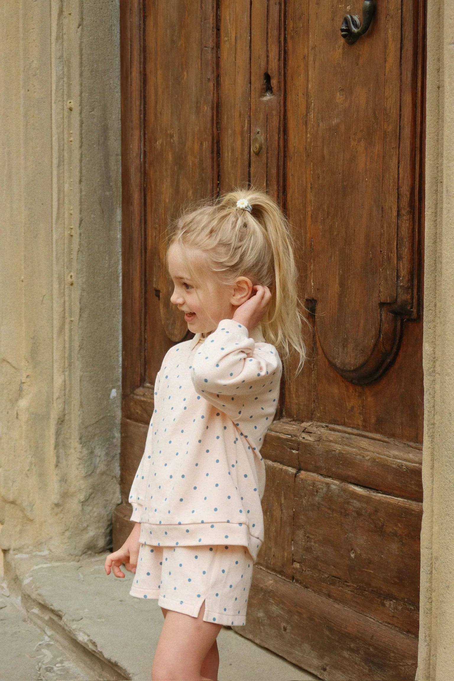 Spotty Long Sleeve Polo – Konges Sløjd