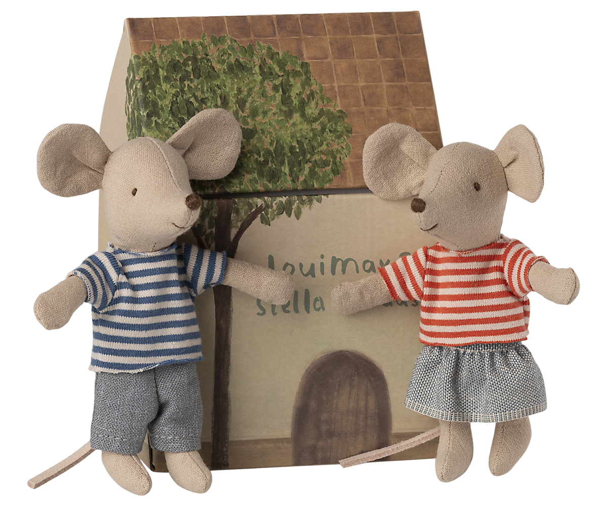 LouiMax & Stella, Little Sister and Brother Mice | Maileg | littlewild kids
