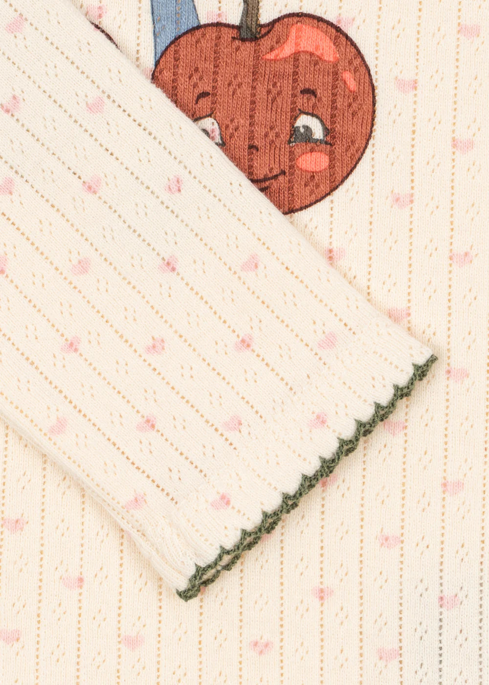 Minnie Blouse – Organic Cotton Cherry Top for Kids | Konges Sløjd