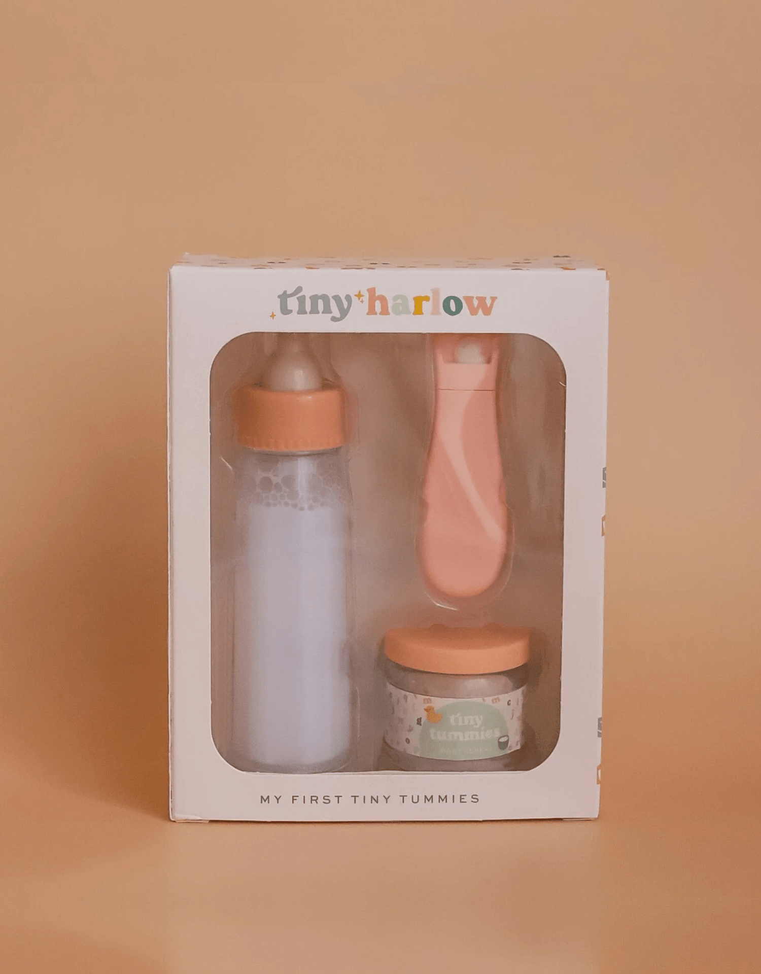 Tiny Harlow My First Tiny Tummies Gift Set - Milk and Cereal - littlewild kids