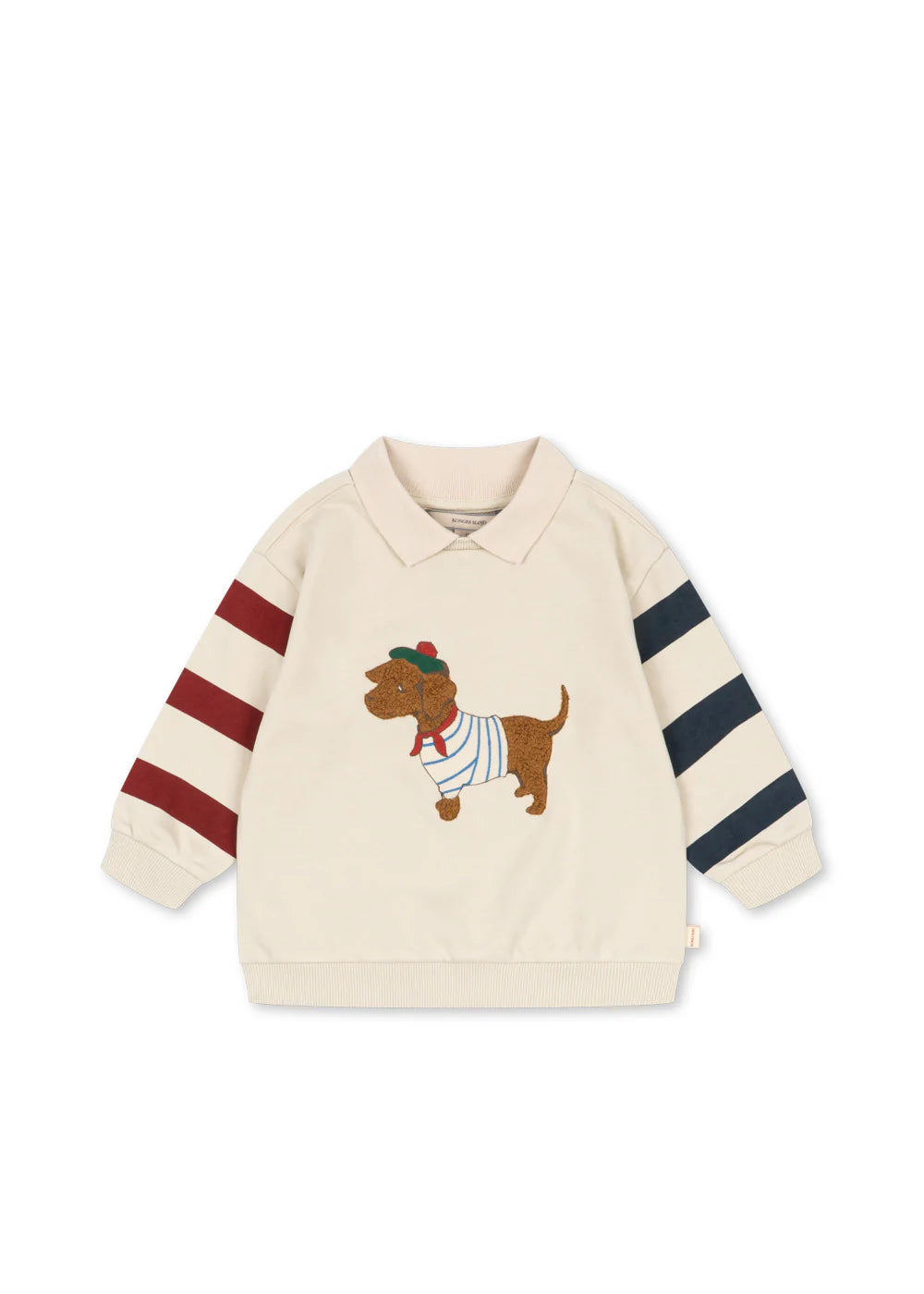 Konges Sløjd Spotty Sweat Shirt Brown Rice