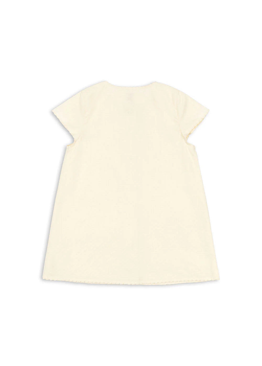 Short sleeve Evia Cherry Dress by Konges Sløjd, breathable baby and toddler dress