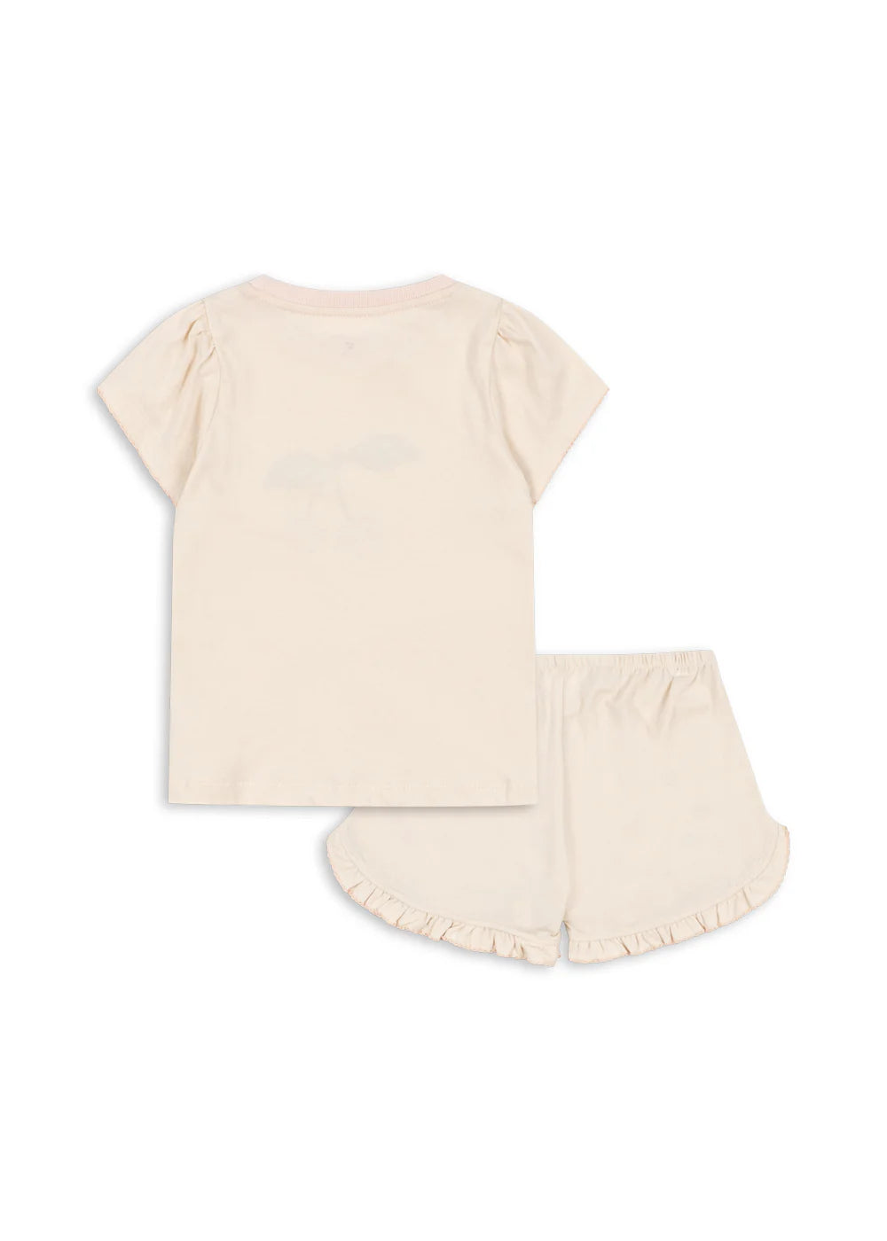 Two-piece Famo Frill Set by Konges Sløjd, soft baby and toddler clothing set