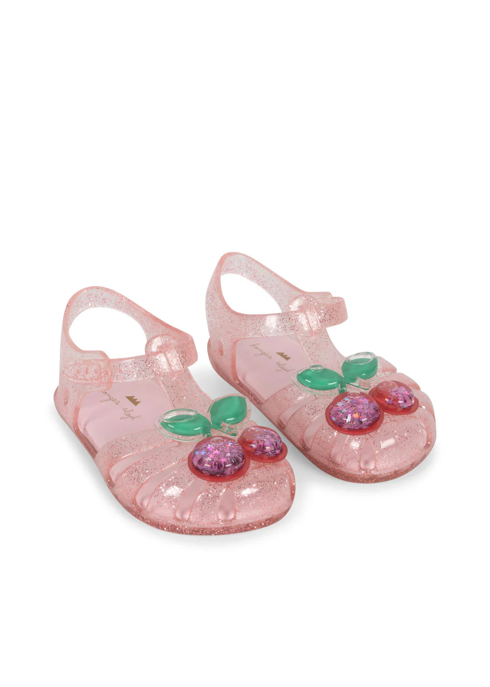 Pink Lilo sandal for babies and toddlers by Konges Sløjd, lightweight open toe summer sandal