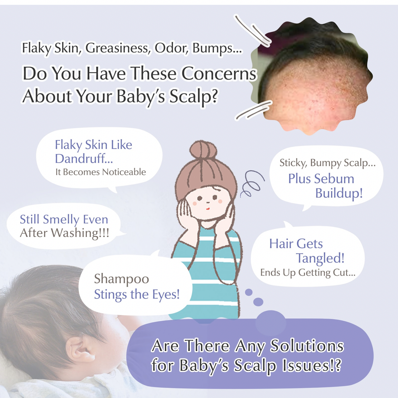 Baby Hair Shampoo 370ml — back view – Mama and Kids