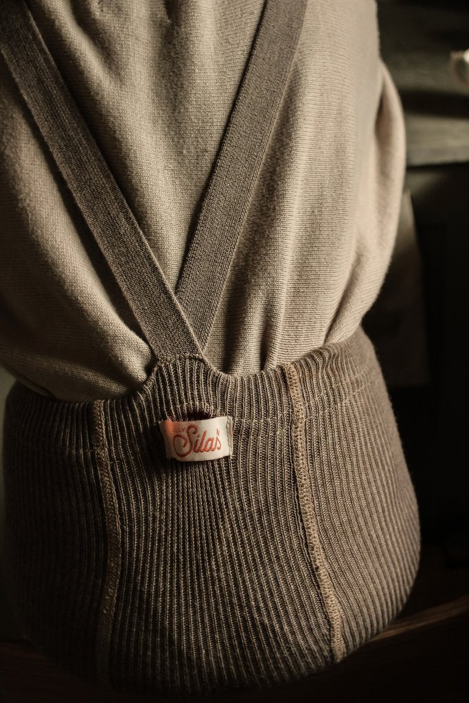 Silly Silas Footless Cotton Tights – Cacao Blend