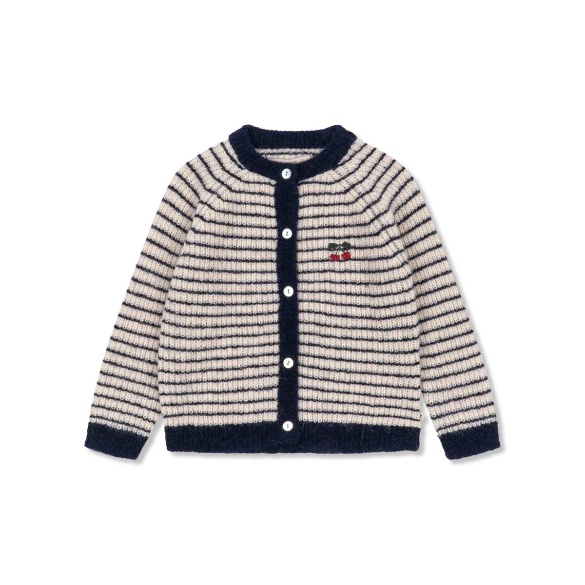 Barli Cardigan - Navy Stripe – Konges Sløjd
