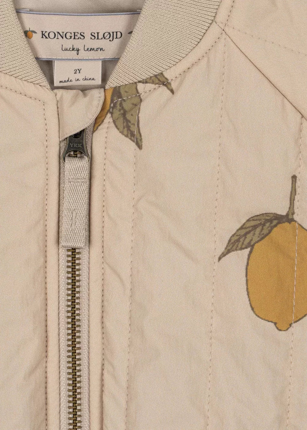 Juno Bomber Jacket - Mon Grand Citron | Konges Slojd