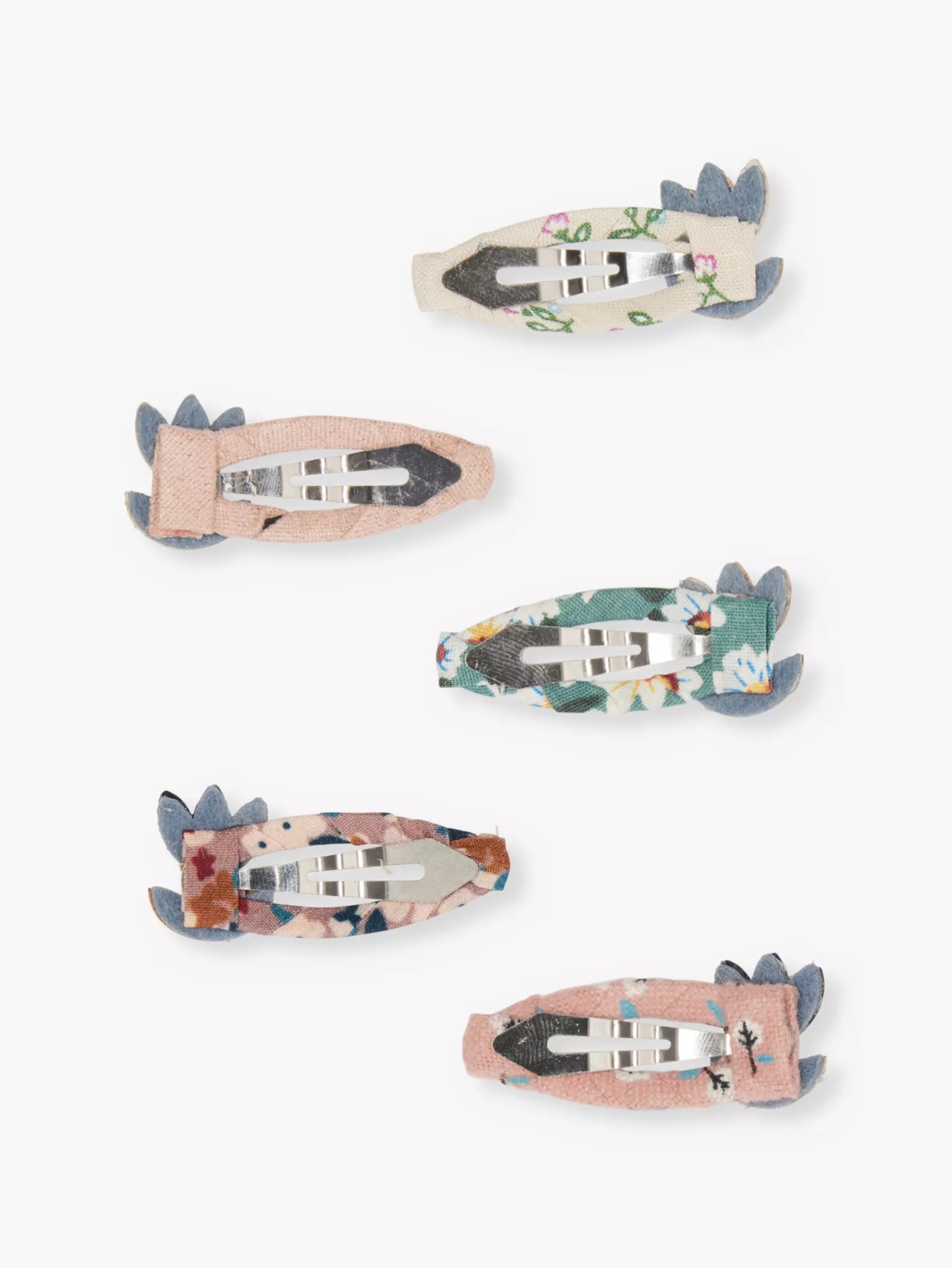 Mimi and Lula tulip fabric hair clips girls hair accessories