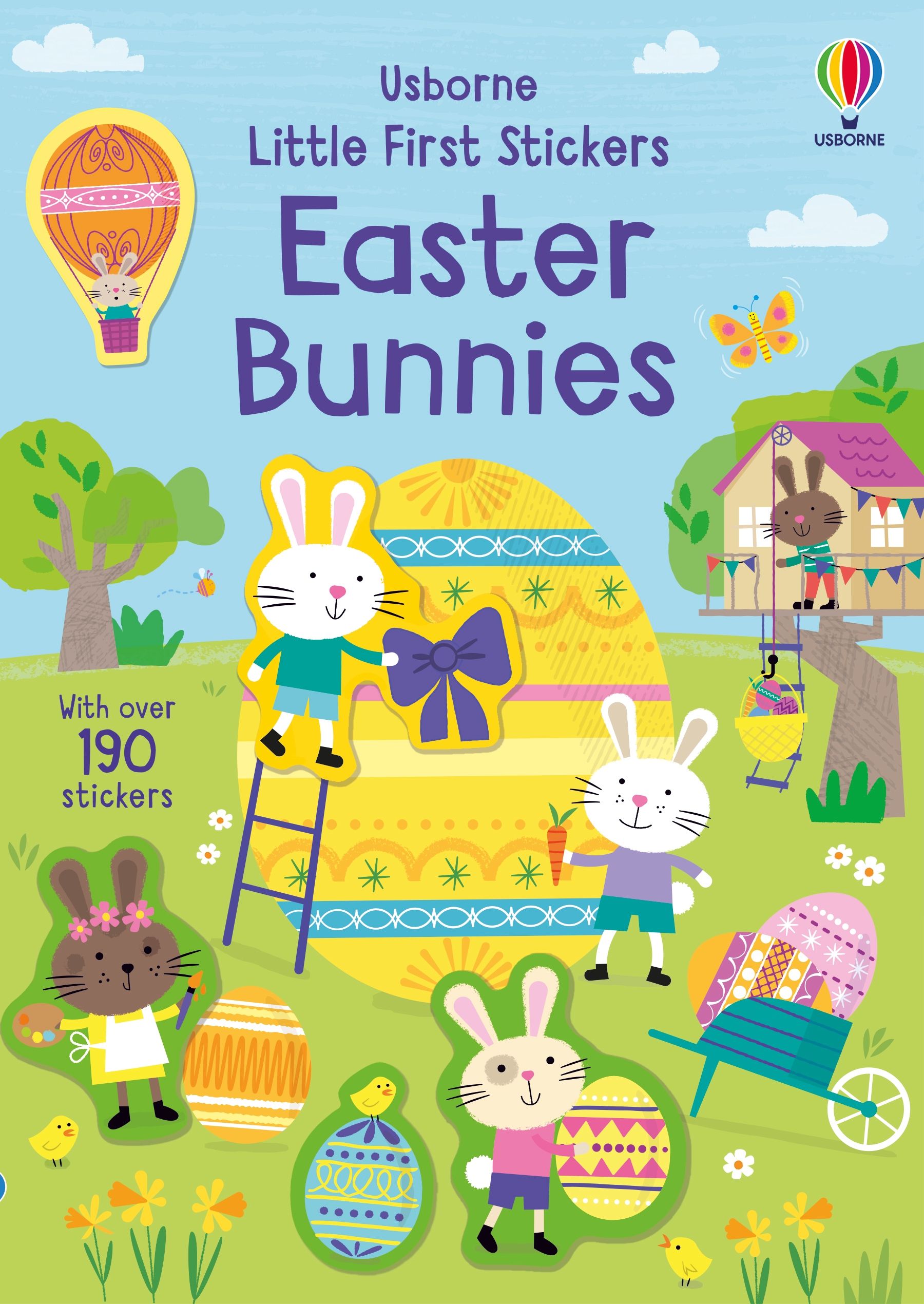 Usborne Sticker Dolly Dressing Easter Egg Hunt sticker book for kids