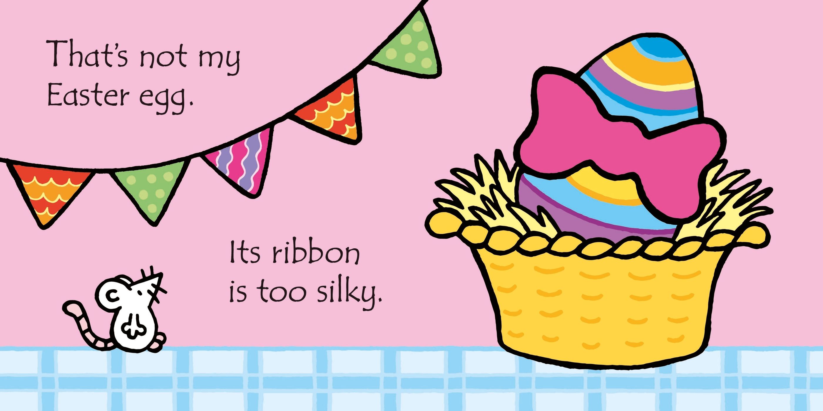 Usborne Easter touchy feely sensory book for babies