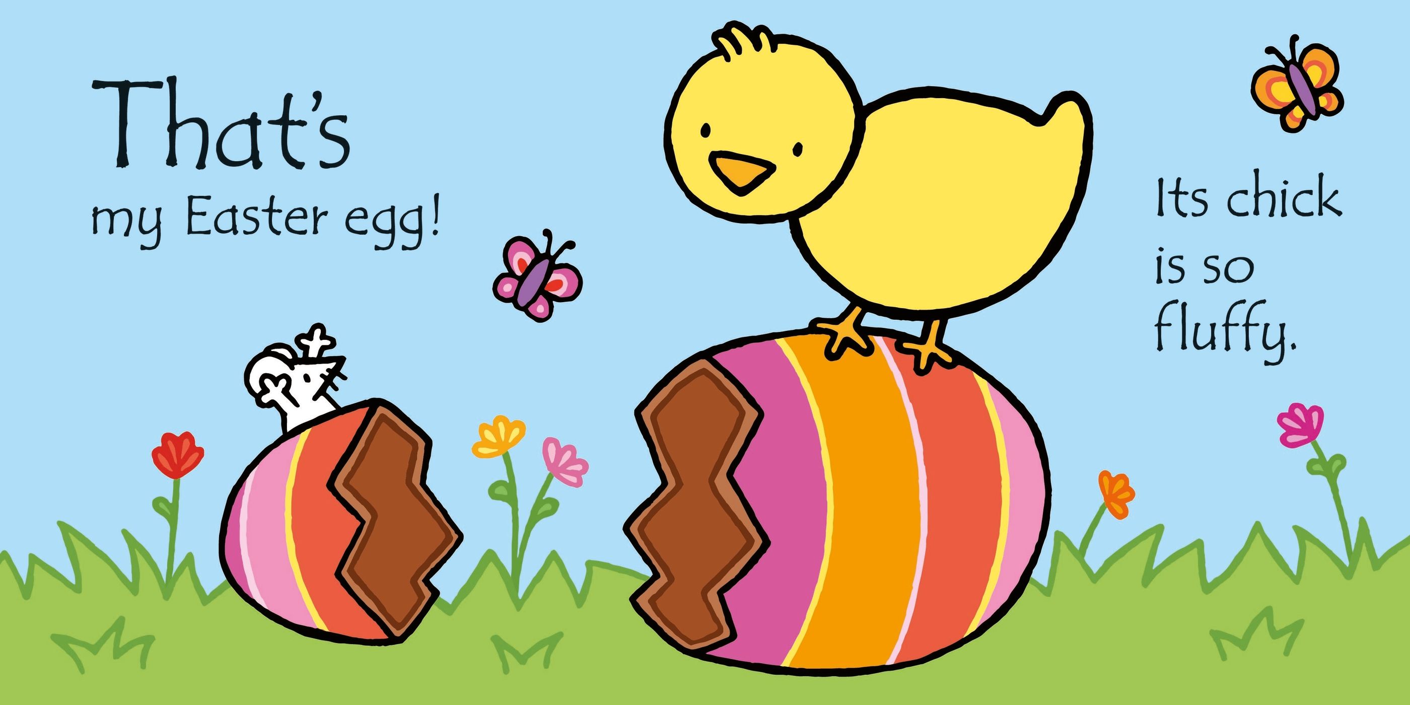 Usborne Easter touchy feely sensory book for babies