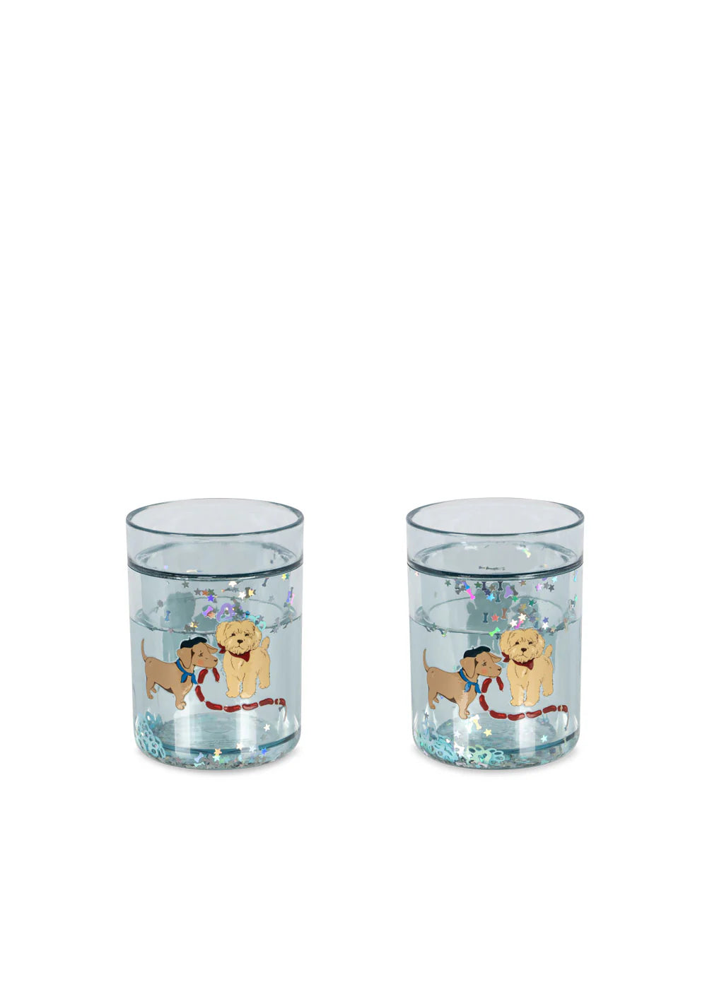 Konges Sløjd glitter cups for kids 2 pack