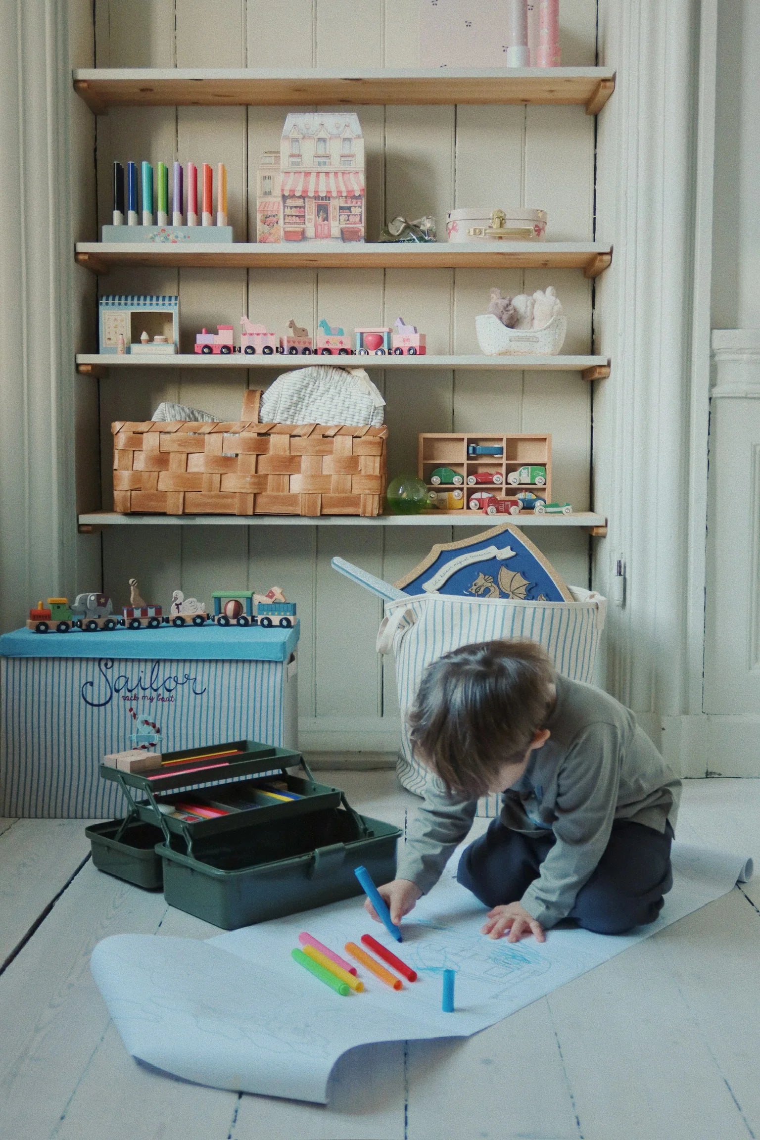 Konges Sløjd Creative Art Caddy Kids Art Kit