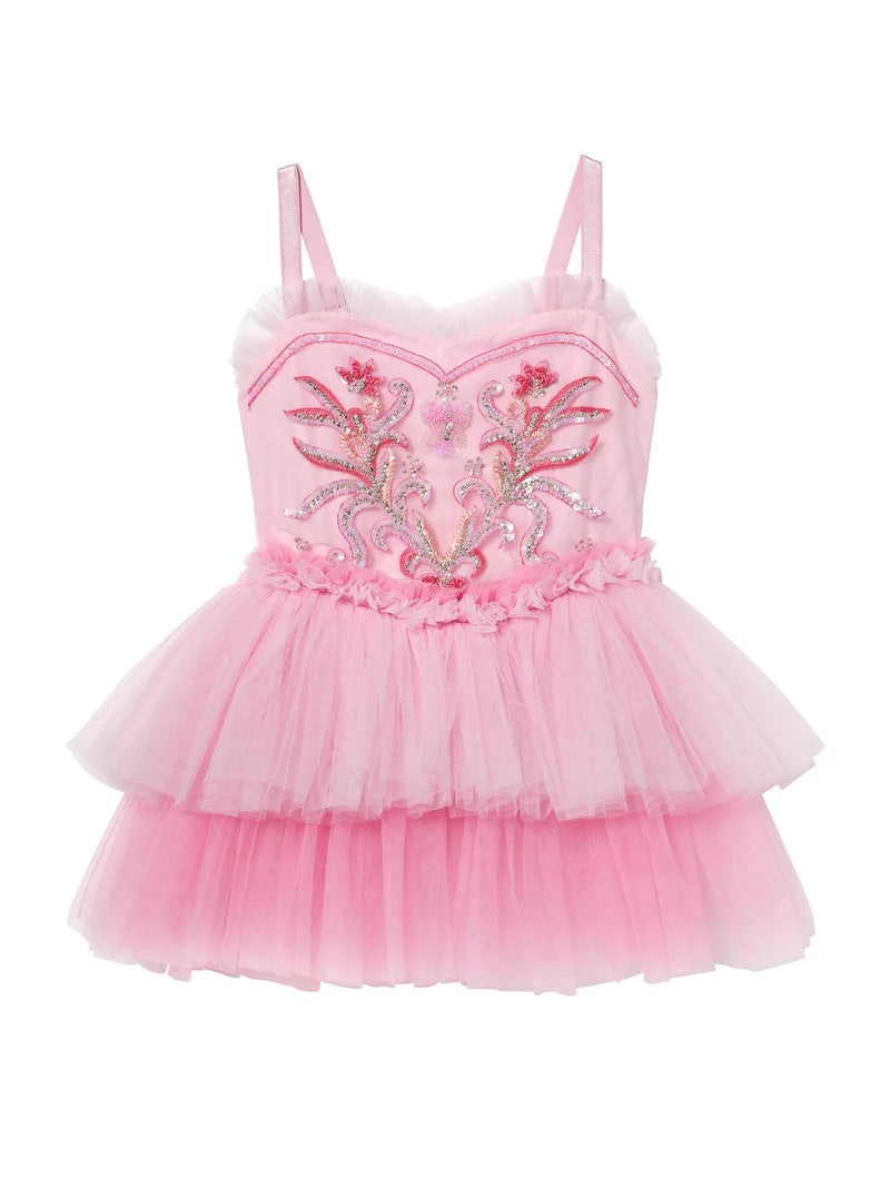 Coral Blush Tulle Dress