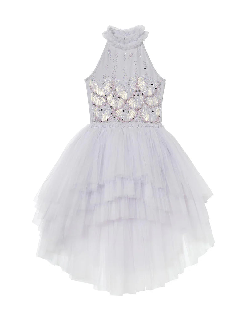 Tutu du Monde Kiss and Shell tutu dress for girls with layered tulle skirt