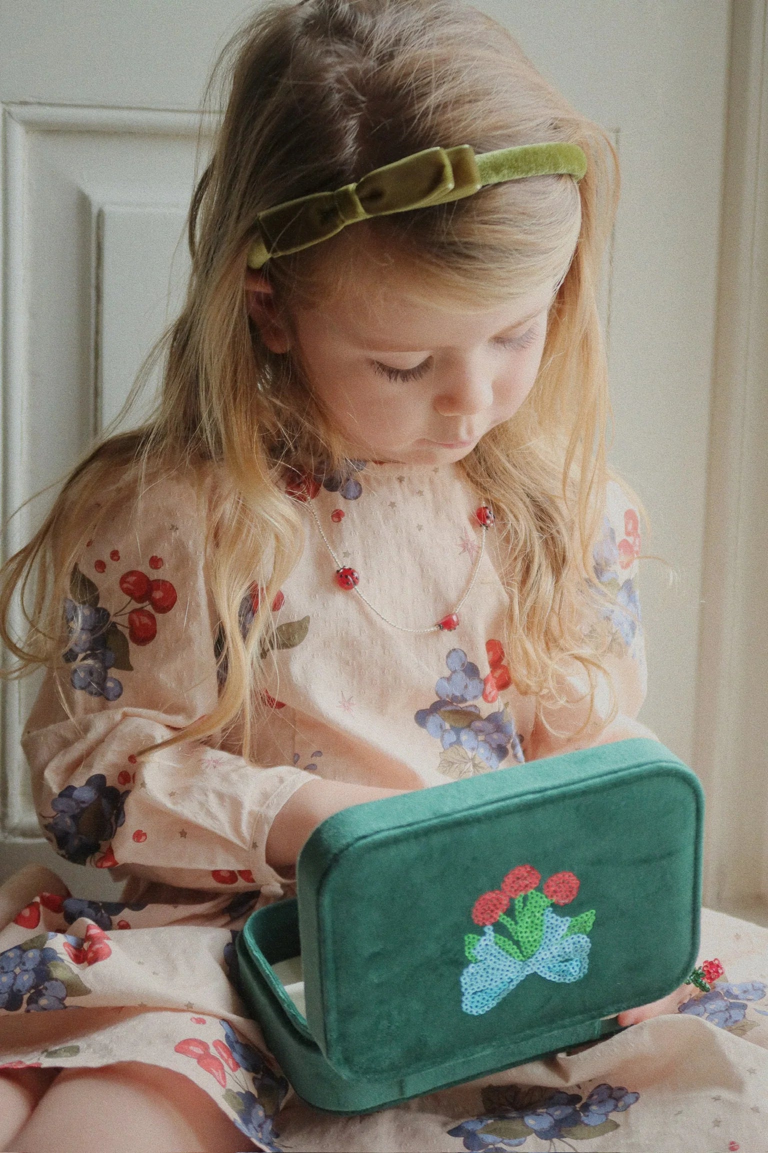 Avi LS Bow Dress GOTS – Konges Sløjd (image 5)