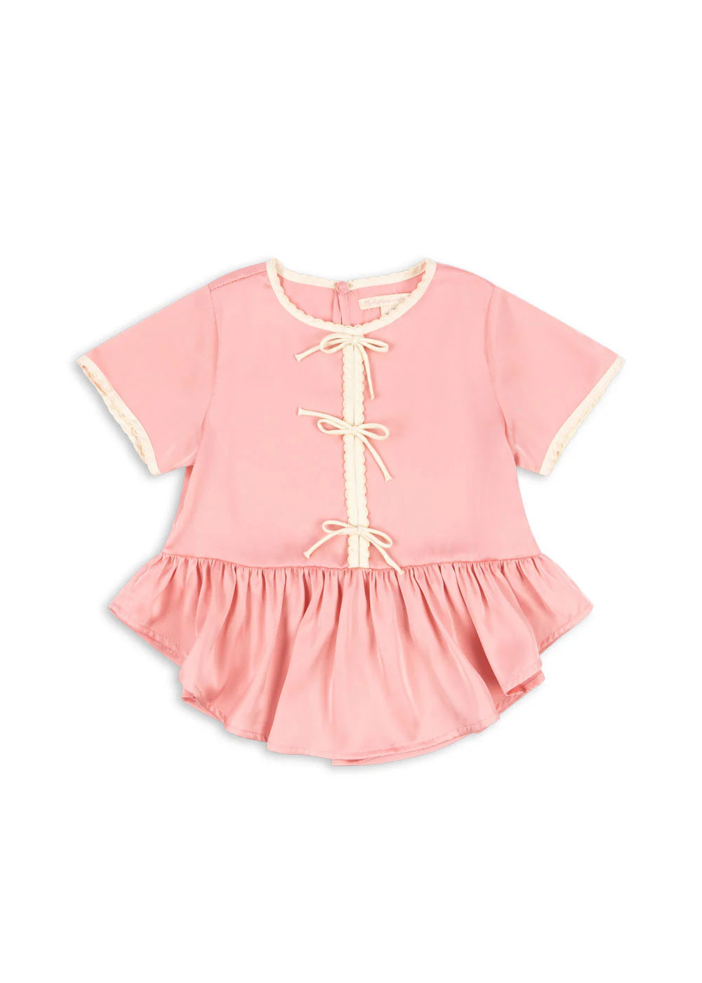 Konges Sløjd Sheeny blouse kids lightweight short sleeve top