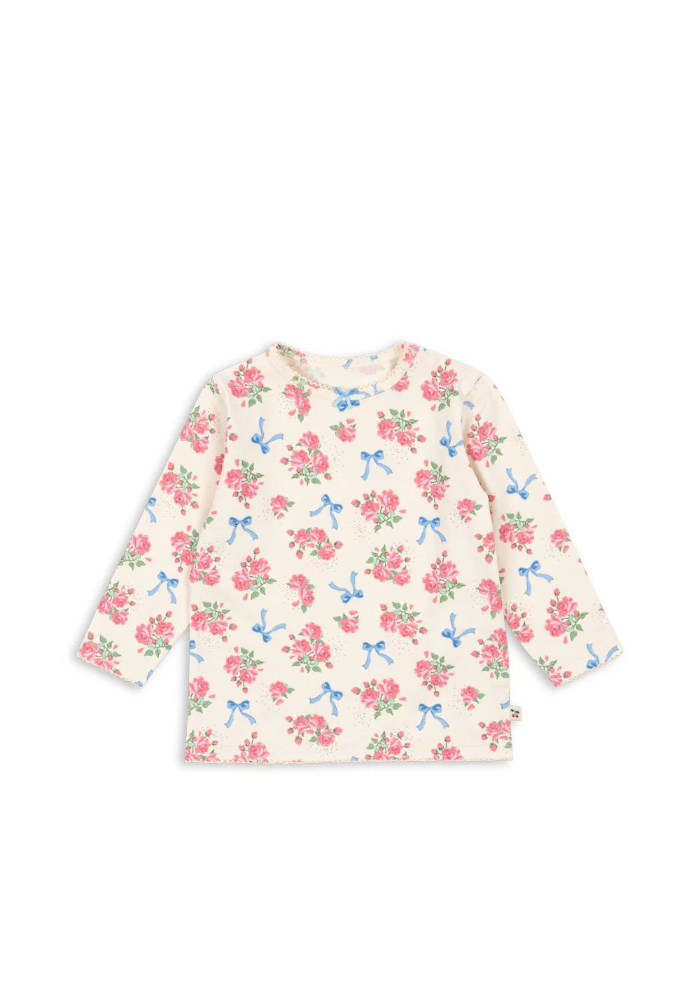 Konges Sløjd basic blouse organic cotton floral kids top