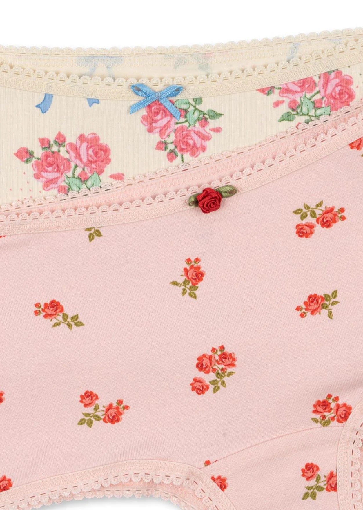 Basic 2 Pack Girl Hipster GOTS – Bella Rosita/Rosa Pink – Konges Sløjd (image 3)