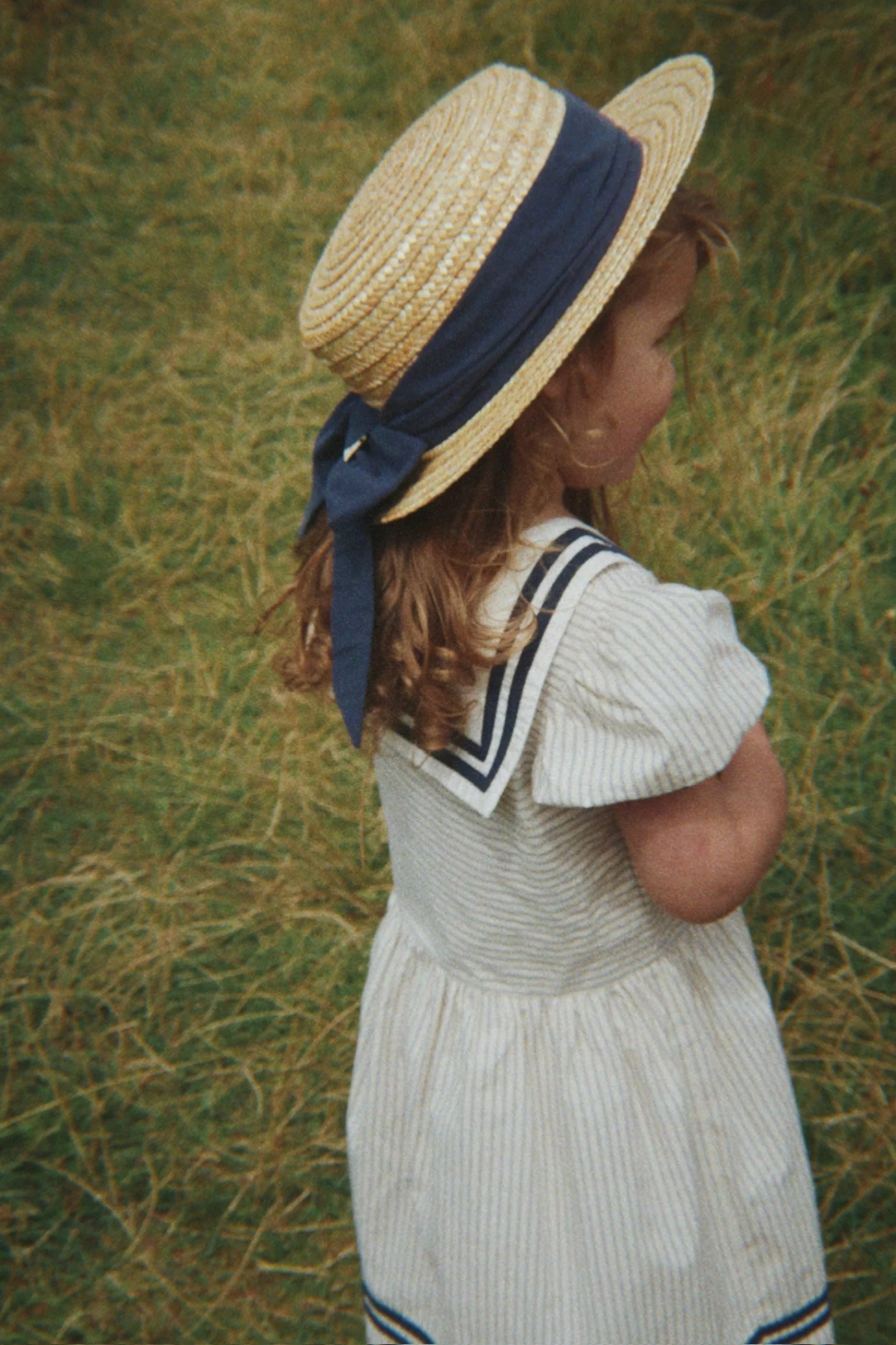 allie sailor dress — back view – Konges Sløjd