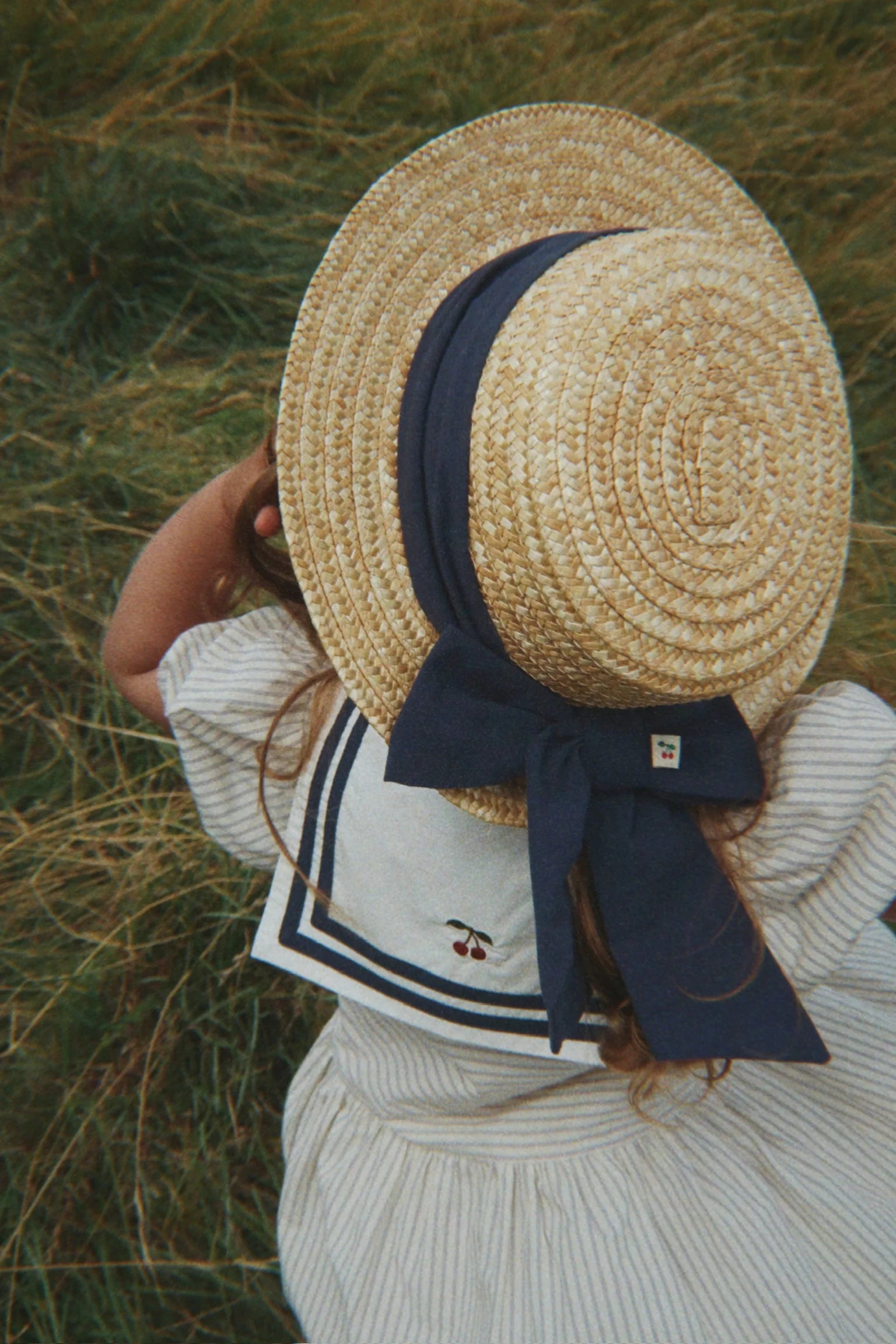 allie sailor dress — close up – Konges Sløjd