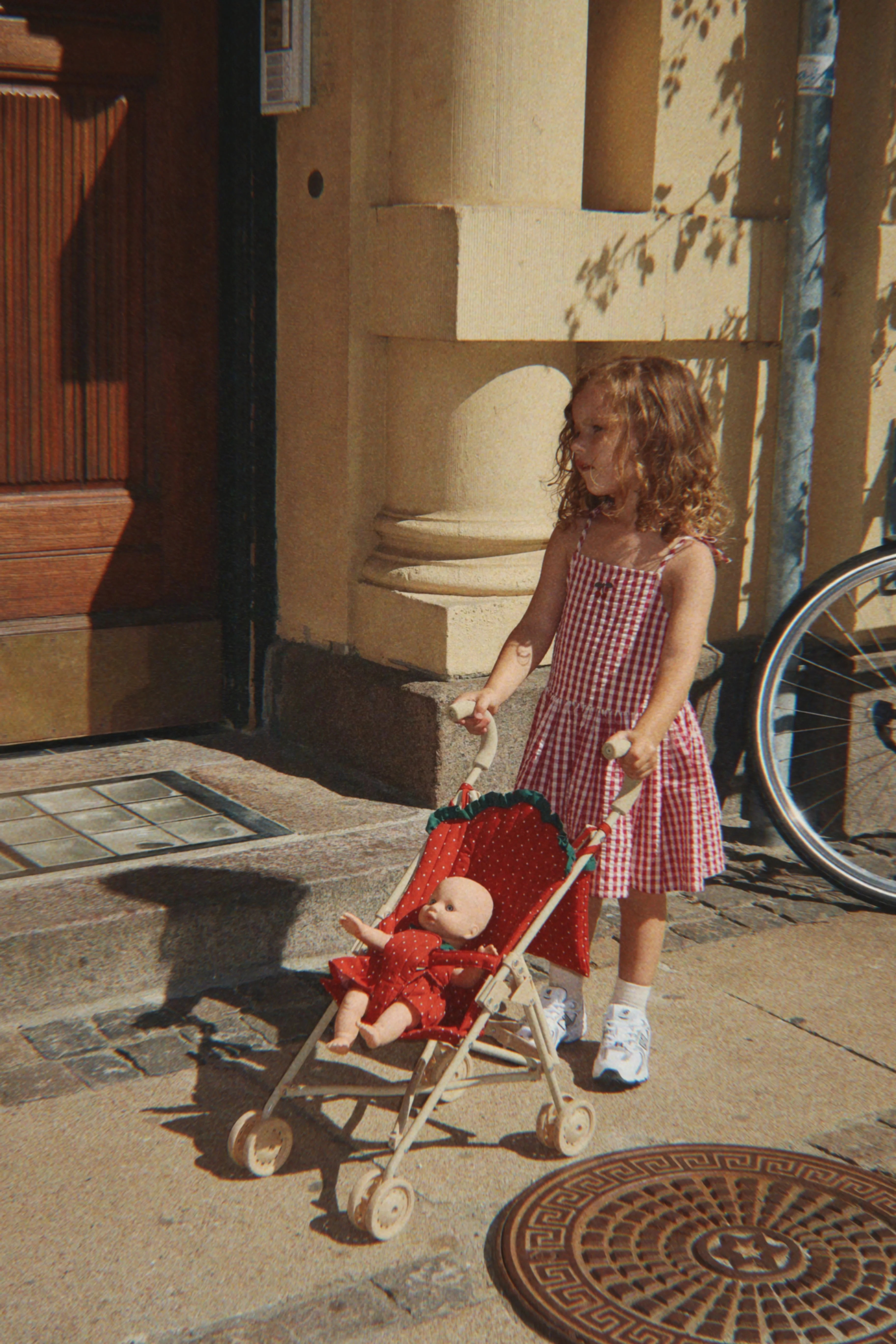 Isotta Dress gots — front view – Konges Sløjd