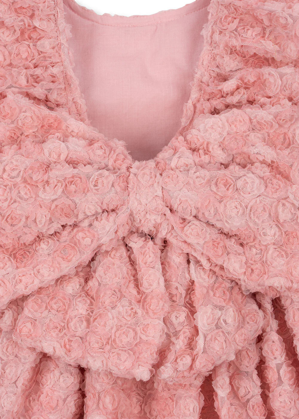 Ally Flower Dress — close up – Konges Sløjd