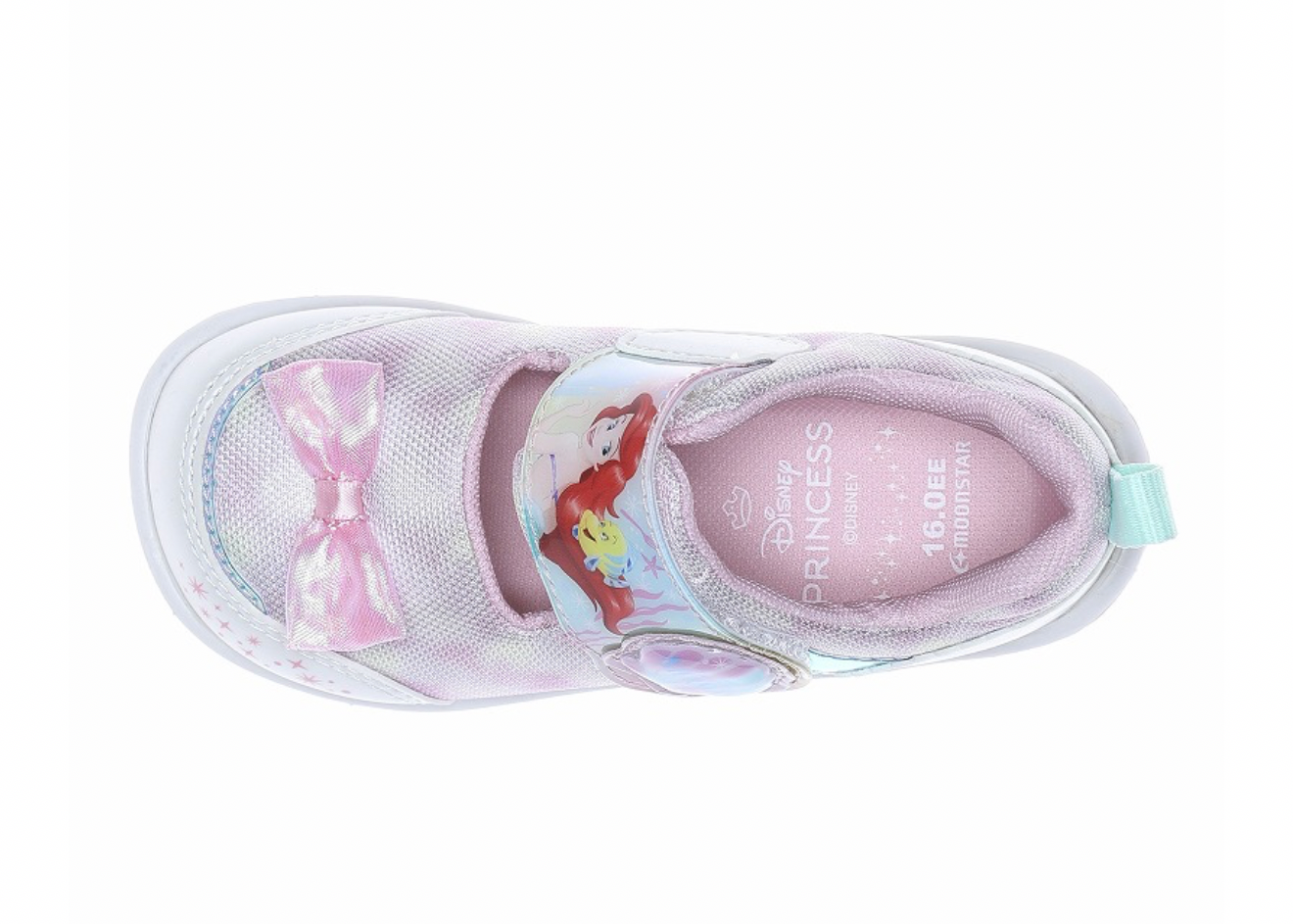 MoonStar Disney Princess Ariel Kids Sneakers – Pink