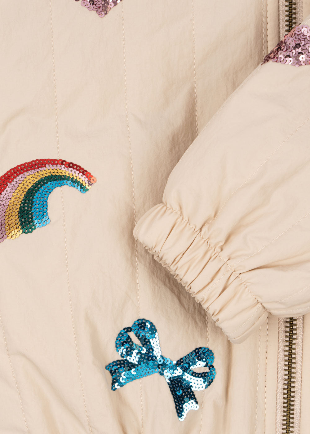 juno sequin bomber jacket