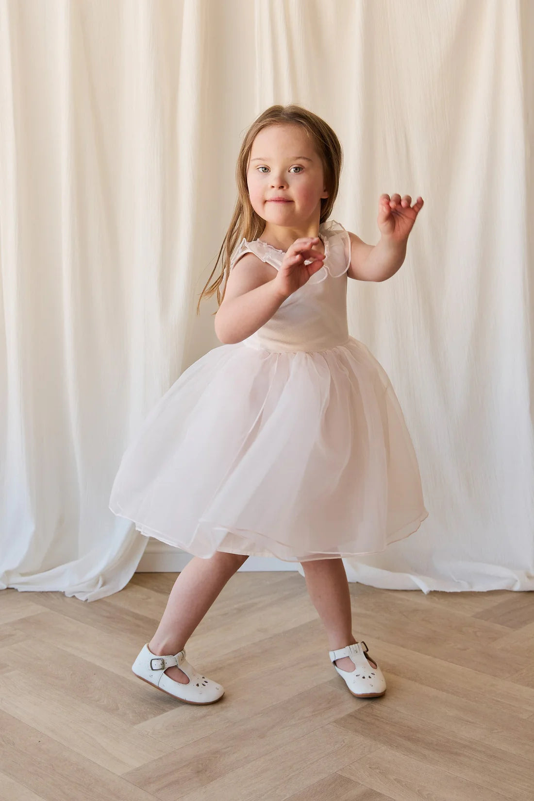 Jamie Kay Adalyn Dress - Blushed Rose for Girls – Jamie Kay (image 4)